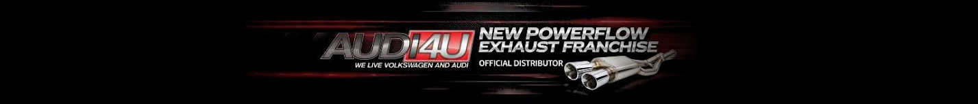 AUDI4U POWERFLOW EXHAUSTS BRIDGWATER SOMERSET banner