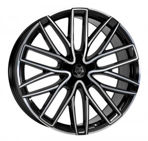 wolf design gtp black polished face wolf design gtp black polished face